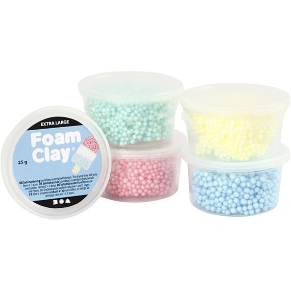 Creativ Company 780940 Töpferei-/ Modellier-Material Modellierton 125 g Gemischte Farben 5 Stück(e), 3 image