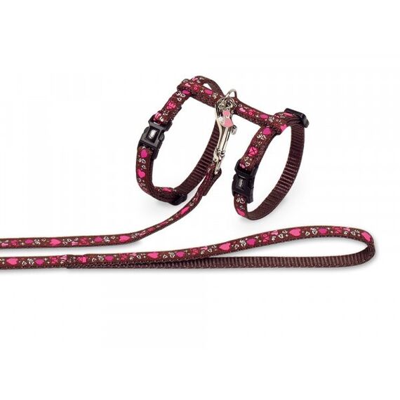 Nobby 78096 Hunde-/Katzengeschirr Stoff, Nylon Katze Zuggeschirr
