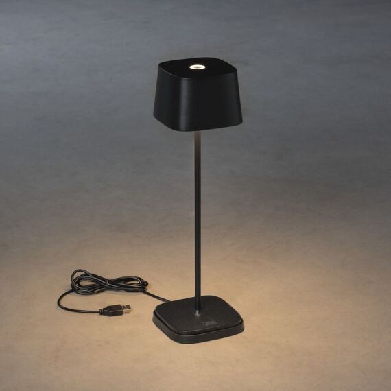 Konstsmide Capri Tischleuchte 2,2 W LED Schwarz, 7 image