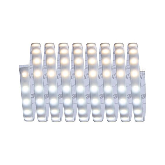 Paulmann MaxLED 500 Basisset 3m Zigbee TunW Protect Cover IP44 17W 230/24V Silber