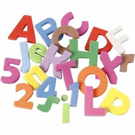 Creativ Company Buchstaben & Zahlen aus Moosgummi, 3 image
