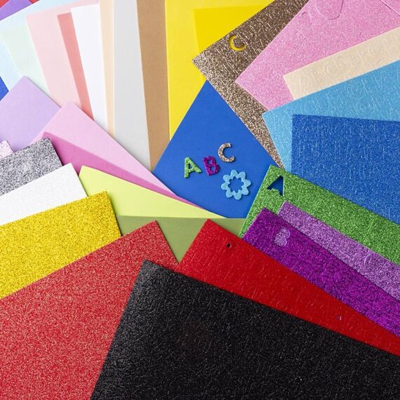 Creativ Company 790480 Bastelschaum Gemischte Farben, 7 image