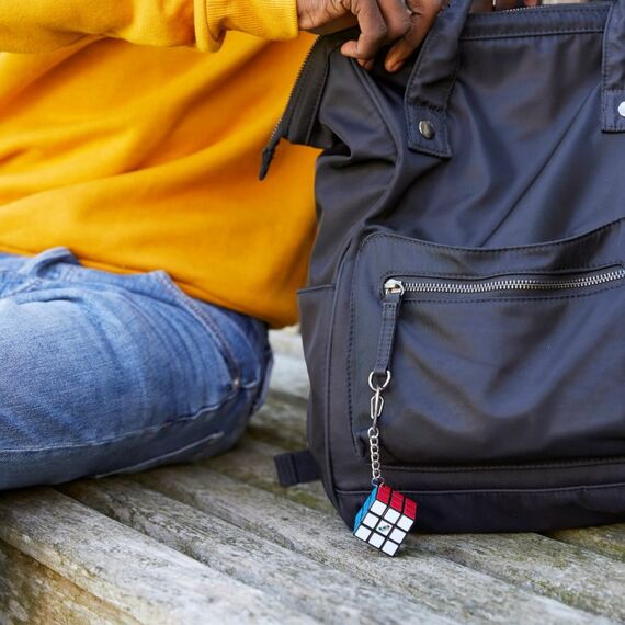 Rubik’s 3x3 Zauberwürfel im Kleinformat mit Schlüsselanhänger, 5 image