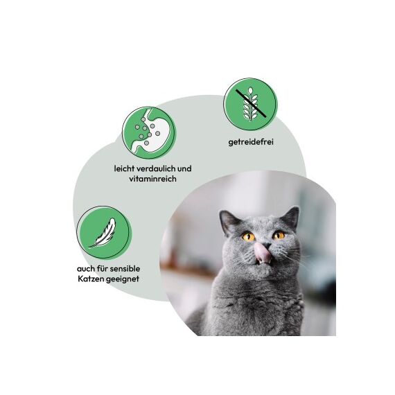 Grau 7924 Katzen-Dosenfutter 125 g, 4 image