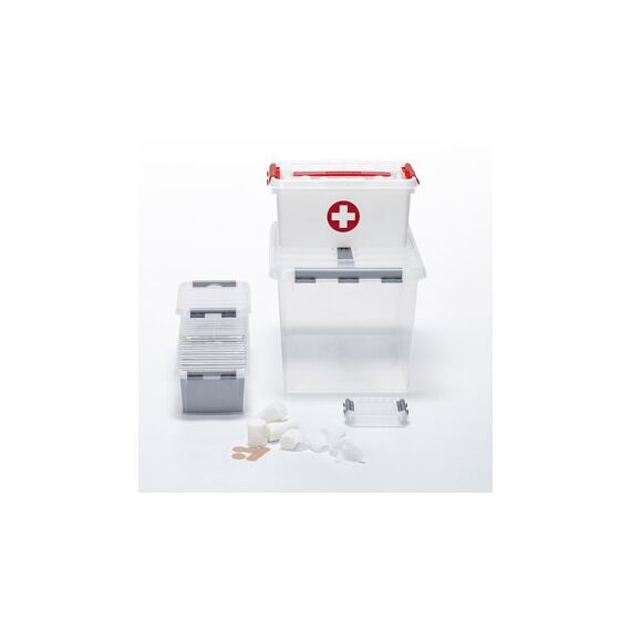 Sigma home 79301604 Aufbewahrungsbox Rechteckig Kunststoff Rot, Weiß, 3 image