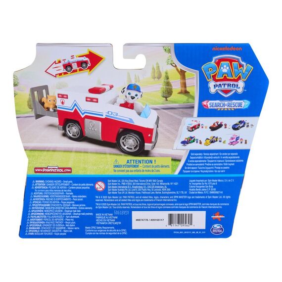 PAW Patrol - Search & Rescue: Marshalls Rettungsfahrzeug mit 2 Figuren, 5 image