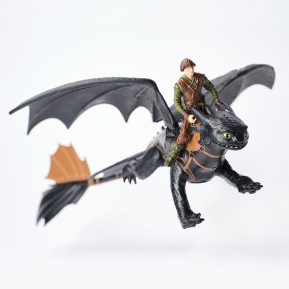 DreamWorks Dragons Drachenzähmen leicht gemacht - Wikinger & Drachen Actionfiguren-Set, Ohnezahn & Hicks, 4 image