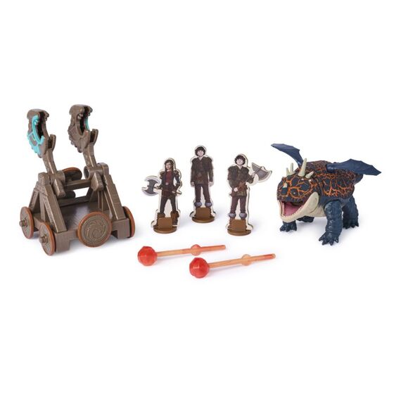 DreamWorks Dragons Drachenzähmen leicht gemacht - Drachenkampf Spielset Fleischklops mit Katapult, 2 image