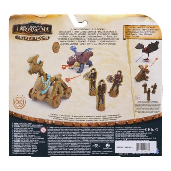 DreamWorks Dragons Drachenzähmen leicht gemacht - Drachenkampf Spielset Fleischklops mit Katapult, 6 image