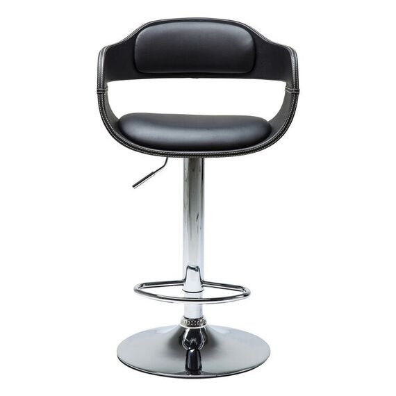 KARE Costa Black Barhocker 1 Bein(e)