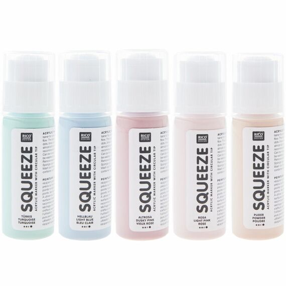 Rico Design 800681 Leuchtmarker Gemischte Farben 5 Stück(e)