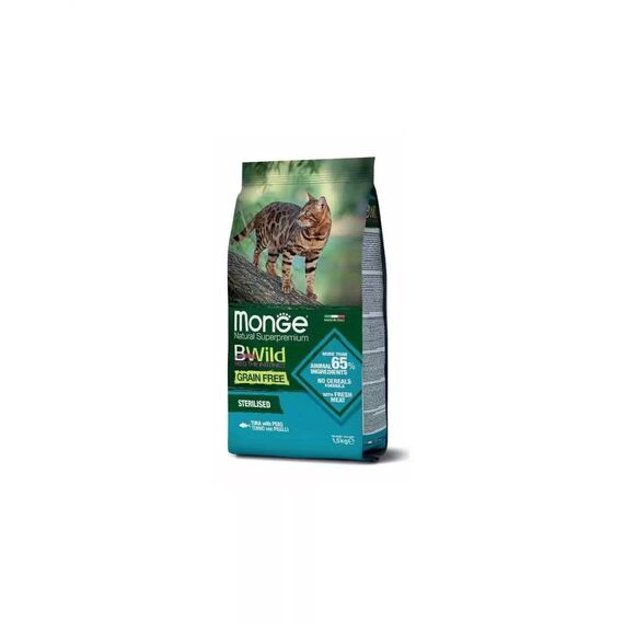 Monge 8009470012089 Katzen-Trockenfutter 1,5 kg Adult Thunfisch