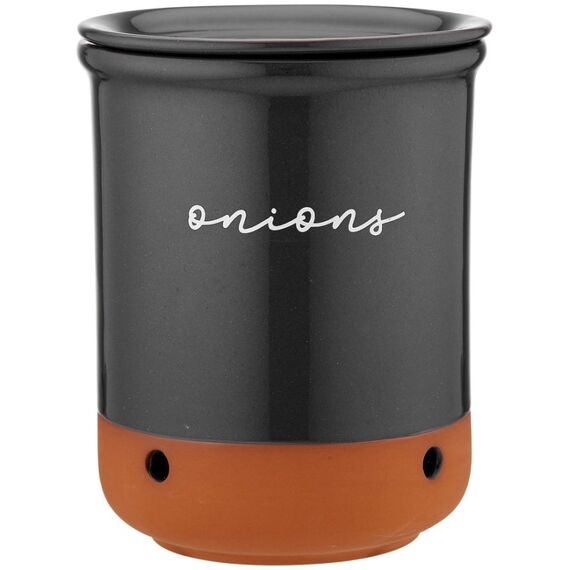 Ladelle 80171 Glas Rund Terrakotta Schwarz, Braun