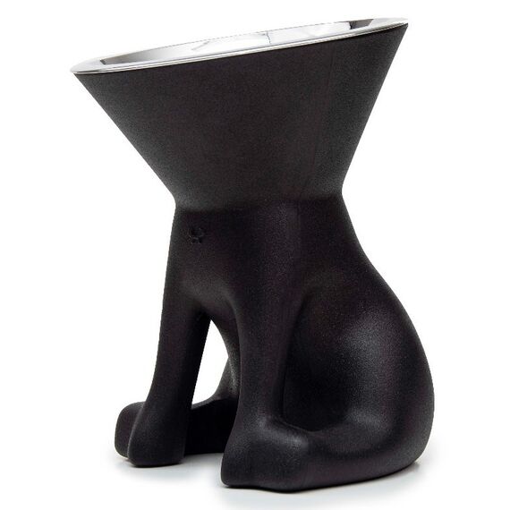 United Pets Elizabeth Hund Haustier-Fütterungsschale, Farbe: Schwarz, 2 image