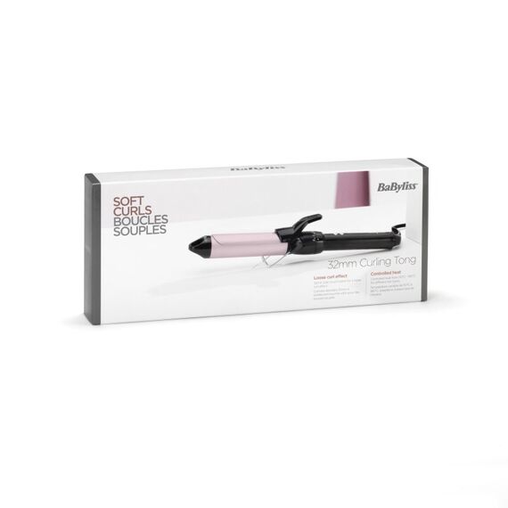 BaByliss Pro 180 SublimвЂ™Touch 25 mm Lockenstab Warm Schwarz, Pink 1,8 m, 3 image