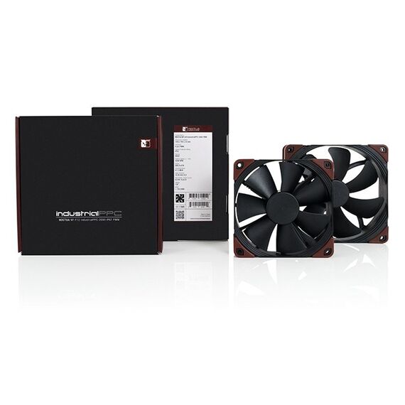 Noctua NF-F12 IndustrialIPPC-2000 Computergehäuse Ventilator 12 cm Schwarz, Braun
