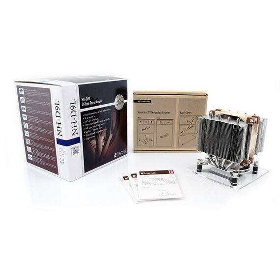 Noctua NH-D9L Computerkühlsystem Prozessor Kühler 9,2 cm Metallisch, 2 image