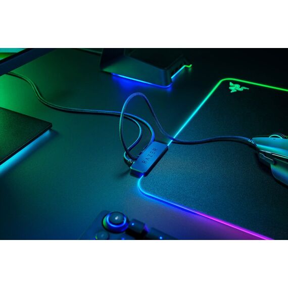 Razer Firefly V2 Gaming-Mauspad Schwarz, 9 image