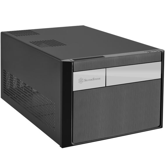 Silverstone SST-SG11B Computer-Gehäuse Small Form Factor (SFF) Schwarz