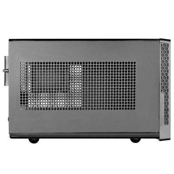 Silverstone SG13 Mini Tower Schwarz, 2 image