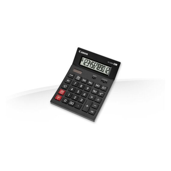 Canon AS-2200 Taschenrechner Desktop Display-Rechner Schwarz