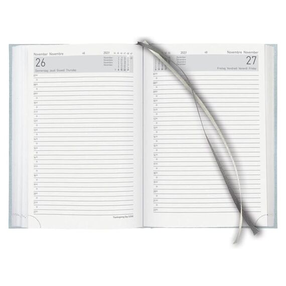 Biella 806510060027U Terminkalender Tagesterminkalender 420 Seiten Hellblau, 3 image