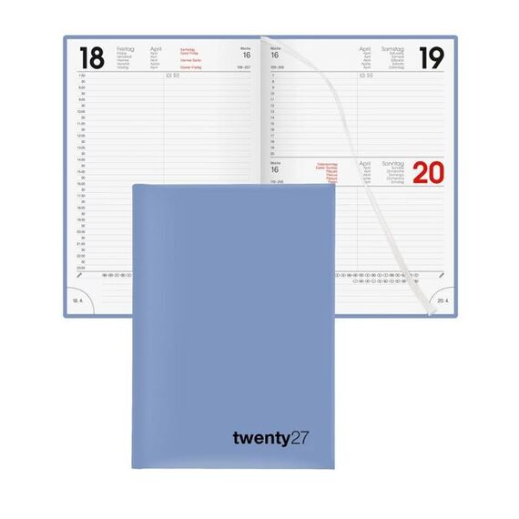 Biella 809701050027U Terminkalender Tagesterminkalender 352 Seiten Blau, 2 image