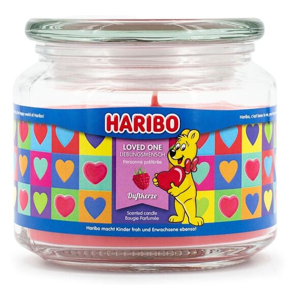 Balthasar Haribo Loved One Wachskerze Rund Mehrfarbig 1 Stück(e)