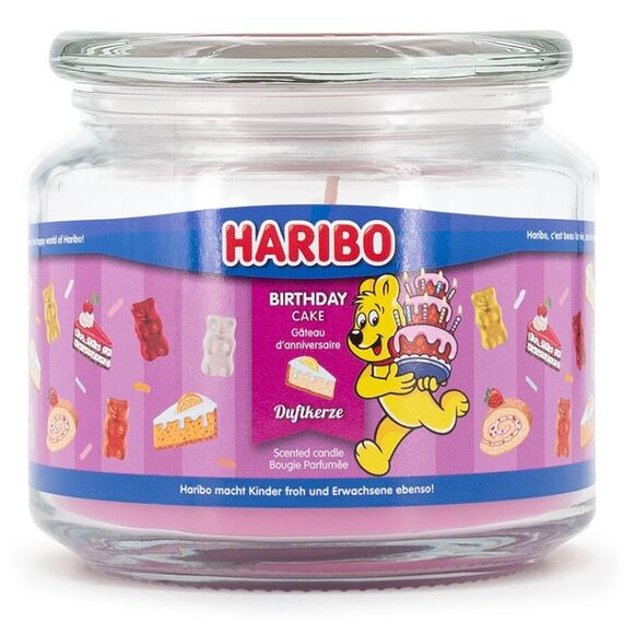 Balthasar Haribo Birthday Cake Wachskerze Rund Mehrfarbig 1 Stück(e)