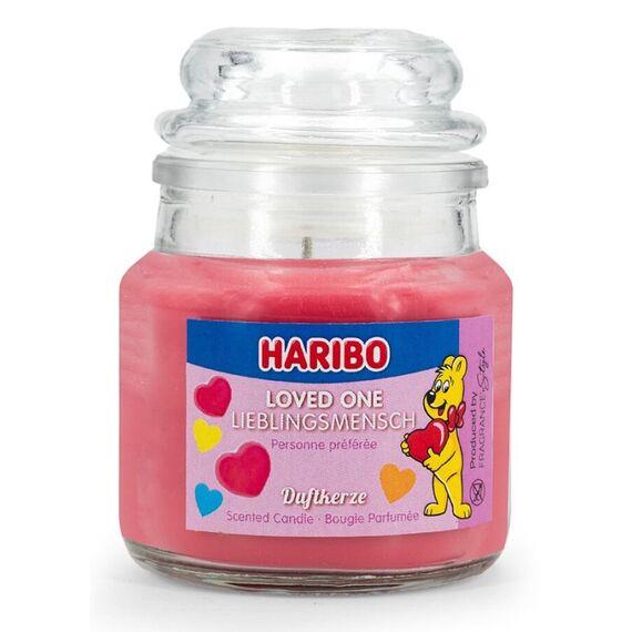 Balthasar Haribo Loved One Wachskerze Rund Mehrfarbig 1 Stück(e)