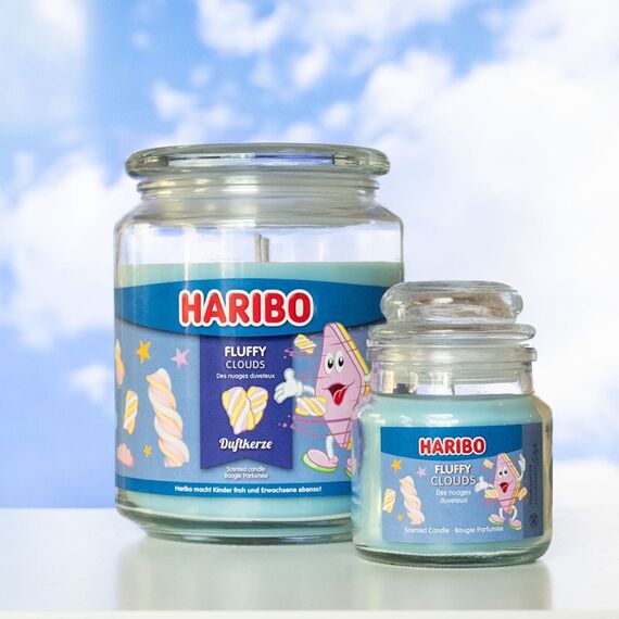 Balthasar Haribo Fluffy Clouds Wachskerze Rund Mehrfarbig 1 Stück(e), 2 image