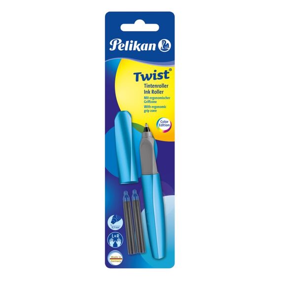 Pelikan 811286 Tintenroller Drehender versenkbarer Stift Blau 1 Stück(e), 3 image