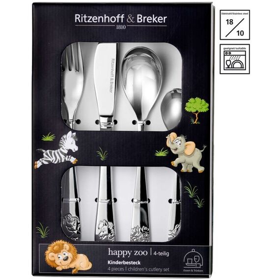 Ritzenhoff & Breker Happy zoo Kleinkind-Besteck Edelstahl