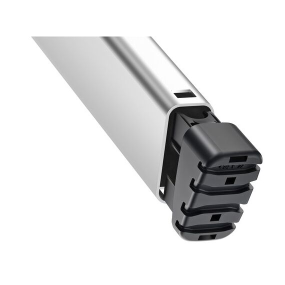 Hailo L60 Stufenleiter Aluminium, Schwarz, Rot, 2 image