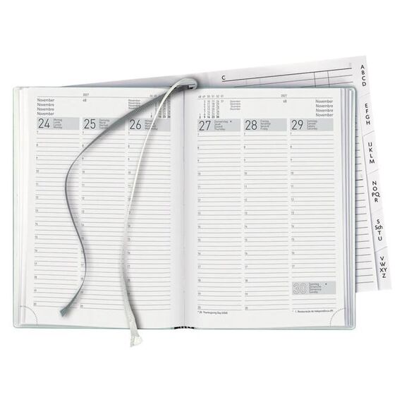 Biella 817535020027U Terminkalender Wochen-Terminkalender 164 Seiten Schwarz, 2 image