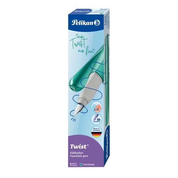 Pelikan Twist P457 Füllfederhalter Kartuschenfüllsystem Türkis 1 Stück(e), 4 image