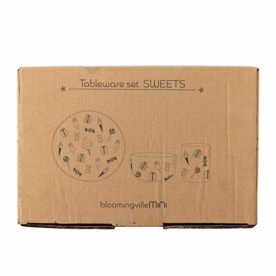 Bloomingville 82062684 Kleinkindergeschirr Toddler dinner set, 2 image