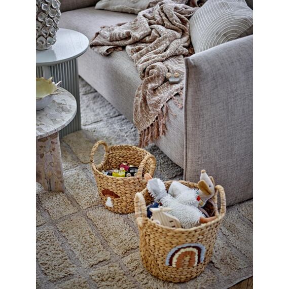 Bloomingville 82066525 Überwurfdecke 130 x 160 cm Baumwolle, Polyester, Viskose, Wolle Braun, 6 image