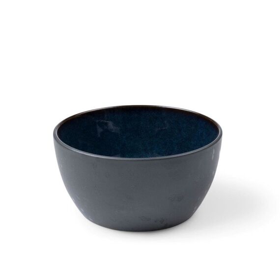BITZ 821370 Speiseschüssel Snackschale Oval Steingut Blau 1 Stück(e), Farbe: Blau