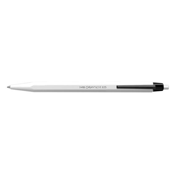 Caran d-Ache 825 Schwarz Clip-on-Einziehkugelschreiber 10 Stück(e)