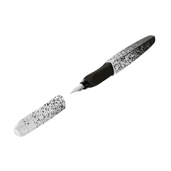 Pelikan 826174 Füllfederhalter Kartuschenfüllsystem Schwarz, Weiß 1 Stück(e), Farbe: Schwarz, Weiß, 2 image