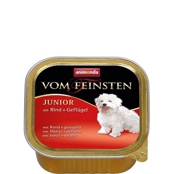 animonda 82620 Hunde-Dosenfutter Geflügel, Rind Welpe 150 g