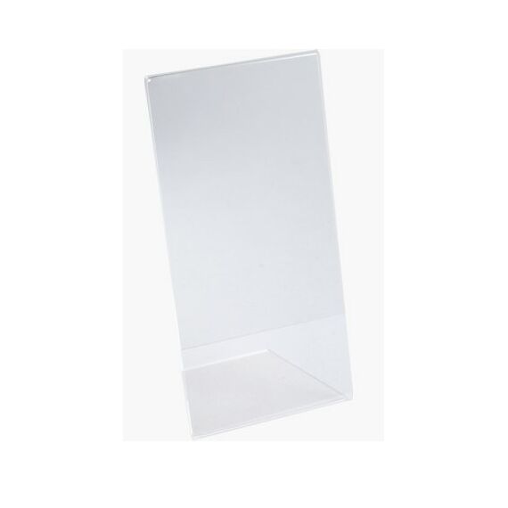 Exacompta 83058D Zeichenhalter und Informationsstand Schilderhalter 10 x 21cm Acryl, Polymethylmethacrylat (PMMA) Transparent, 4 image