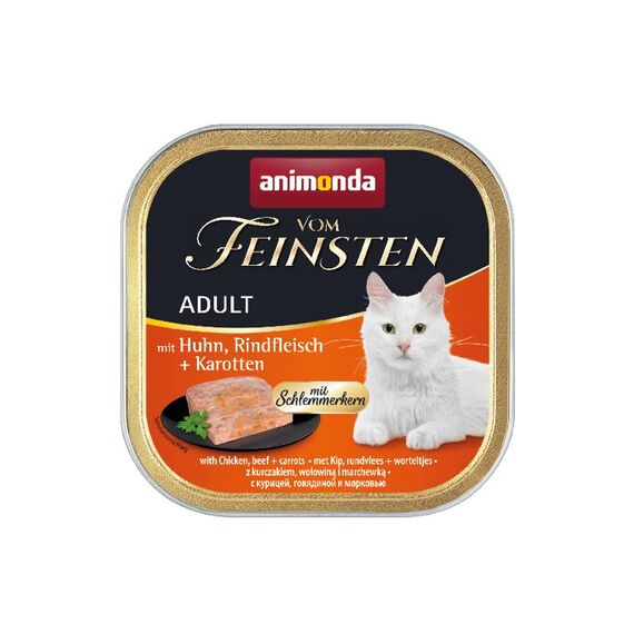animonda Vom Feinsten SCHLEMMERKERN MIT HUHN, RINDFLEISCH + KAROTTEN
