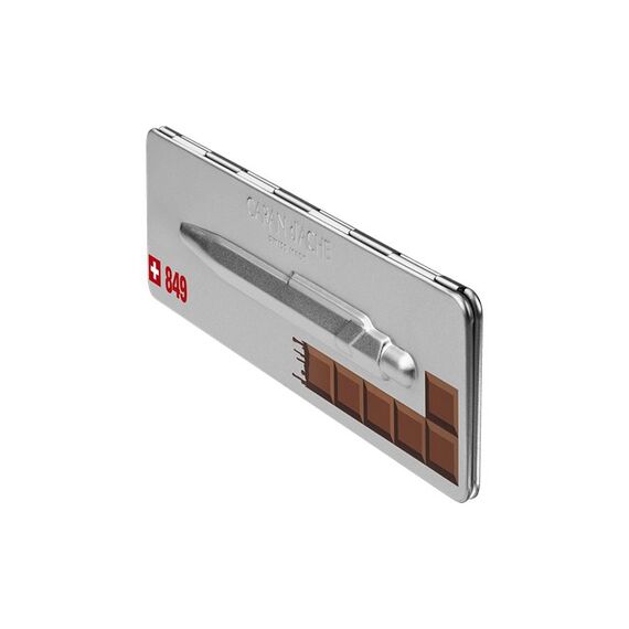 Caran d-Ache 849.752 Kugelschreiber Blau Clip-on-Einziehkugelschreiber 1 Stück(e), 3 image