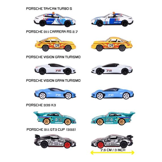 Majorette Porsche Deluxe Cars, 3 image