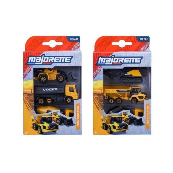 Majorette Volvo Construction 3 Pieces Set, 6 image