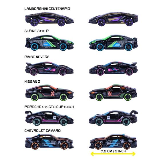 Majorette Neon Racer Premium Cars, 2 image
