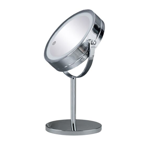 Kleine Wolke Recharge Make-up-Spiegel Freistehend Rund Silber