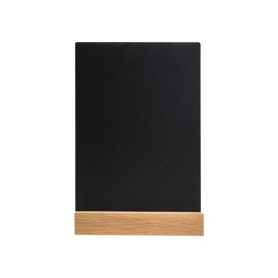 Exacompta 85240D Speisekartenhalter Tischplattenhalterung Schwarz, Holz Holz, Acrylnitril-Butadien-Styrol (ABS)